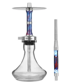 First Hookah Core Mini 18660 Blue Red Purple