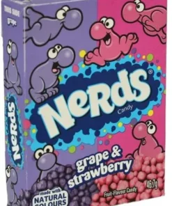 Wonka Nerds Candy Grape Strawberry 46,7g