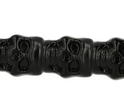 Champ High Metallpfeife Skull Schwarz