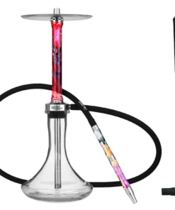 First Hookah Core 18785 Purple Pink Yellow