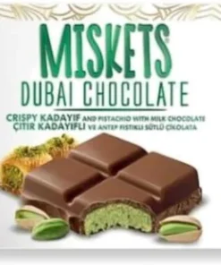 Miskets nach Dubai Art Schokolade 100g Tafel