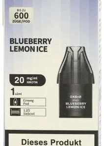 Oxbar Voxin Einweg Pod Blueberry Lemon Ice 1x2ml 20mg