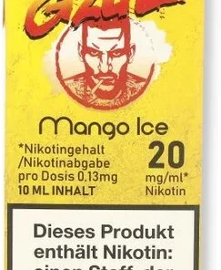 Gzuz eliq Nikotinsalz Liquid Mango Ice 20mg/ml
