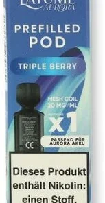La Fume Aurora Prefilled Pod Triple Berry 2ml 20mg