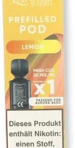 La Fume Aurora Prefilled Pod Lemon 20mg