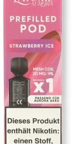 La Fume Aurora Prefilled Pod Strawberry Ice 20mg