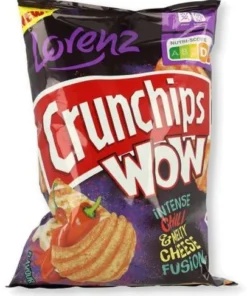 Lorenz Crunchips WOW Intense Chilli & Melty Cheese Fusion 110g