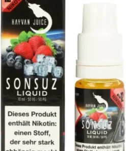 Hayvan Juice Sonsuz Liquid 12mg 10ml