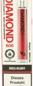 Vapes Bars Diamond Red Ruby Einweg E-Zigaretten 20mg