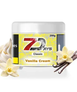7 Days Classic Shisha Tabak 200g – Vanilla Cream
