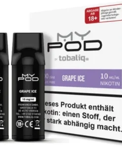 TobaliQ MyPOD Grape Ice 2x2ml Pods 10mg/ml