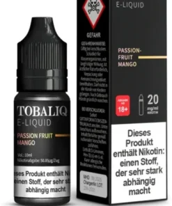 TobaliQ Nikotinsalz E-Liquid Passionfruit Mango 20mg
