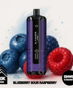 Al Fakher 20k Hypermax | Blueberry Sour Raspberry