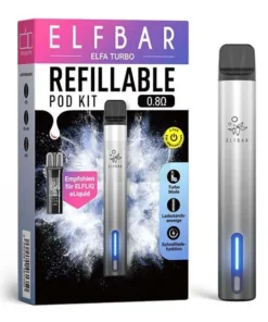Elfbar – ELFA TURBO – Basisgerät – Aurora Cyan
