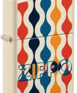 Zippo Feuerzeug Flat Sand color Retro Design