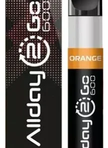 Allday 2 Go Einweg E-Zigarette Orange Aroma 0mg