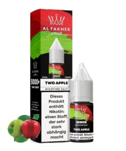 Al Fakher E-Zigaretten Liquid 20 mg/ml – Two Apple