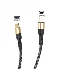 USB Kabel – gold plated – 20W – Type C auf Lightning