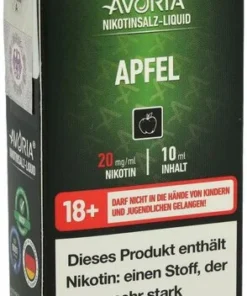Avoria Nikotinsalz Liquid Apfel 20mg