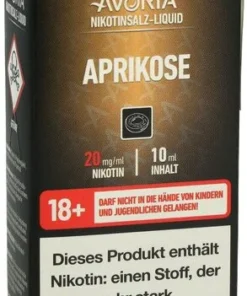Avoria Nikotinsalz Liquid Aprikose 20mg