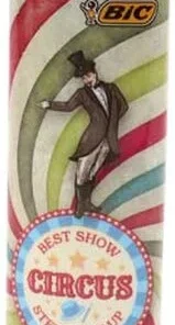 BIC Feuerzeug Maxi Retro Circus 8v8
