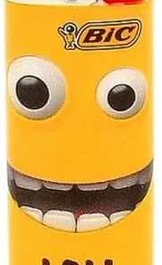 BIC Feuerzeug Mini Yellow Mouth LOL!