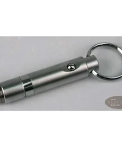Zigarrenrundschneider Passatore aus Chrom satiniert in silber matt 7 mm Durchmesser