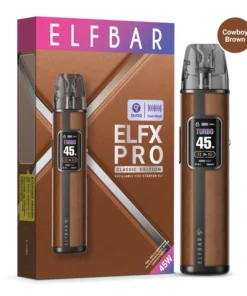 Elf Bar ELFX Pro Pod Kit Akku 1200mAh – Cowboy Brown