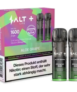 Salt – Plus Lite – Prefilled Pod – 2ml – 2er Pack – Berry