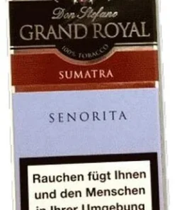 Don Stefano Grand Royal Senorita Sumatra Zigarren
