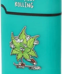 Easy Torch 8 Relief Feuerzeug Just Keep Rolling Blau