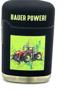 Easy Torch Bauer Power! Motiv Feuerzeug schwarz
