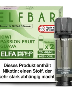 Elfbar Elfa Kiwi Passion Fruit Guava