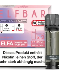 Elfbar Elfa Peach Ice