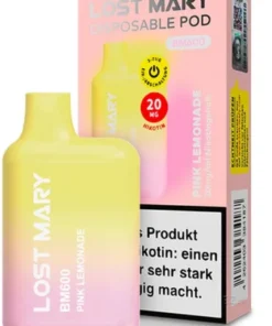 Elf Bar Lost Mary BM600 Pink Lemonade Einweg E-Zigarette 20mg