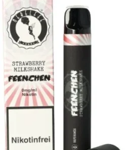Feenchen 600 Einweg E-Shisha Strawberry Milkshake 0mg