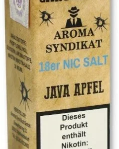 Gangsterz Java-Apfel Nikotinsalz Liquid 10ml 18mg