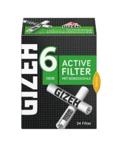 Gizeh Black Active Filter 6mm