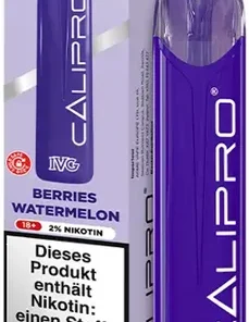 IVG Calipro Einweg E-Zigarette Berries Watermelon 20mg