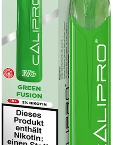 IVG Calipro Einweg E-Zigarette Green Fusion 20mg