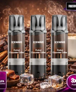 Icewave Pods | 3er-Pack | Dubai Chocolate Coffee | ELFA-Kompatibel