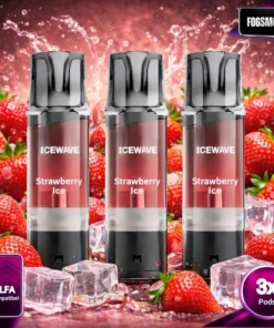 Icewave Pods | 3er-Pack | Strawberry Ice | ELFA-Kompatibel