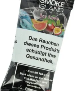 Smoke Island Ice Love Tabakersatz mit Nikotin