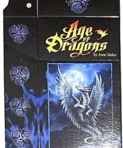 Zigaretten-Faltschachtel Age of Dragons Blau 20er