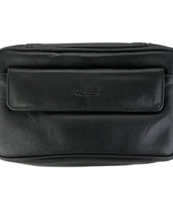 Pfeifentasche 4er FORMULA Leder schwarz