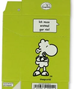 Zigaretten-Faltschachtel sheepworld Erstmal nix 25er