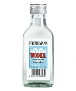 Wodka STROTHMANN 37,5 % Vol./100 ml Steller mit 12 Stueck