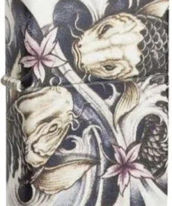 Zippo Feuerzeug Tattoo Koi