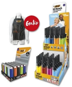 Einwegfeuerzeug BIC Theken-Steller Grillpaket