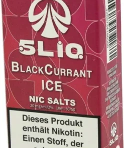 5LIQ Blackcurrant Ice Nikotinsalzliquid 10ml 20mg